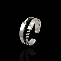 Серебряное фаланговое кольцо