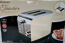 Тостер Silver Crest STS 850 A1 850 Вт білий, фото 2