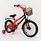 Дитячий двоколісний велосипед STORM на 16 дюймів помаранчевий, фото 4