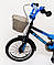 Дитячий двоколісний велосипед STORM на 16 дюймів синій, фото 3