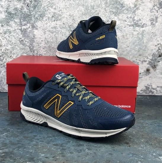 New Balance 590 Trail Running Trainers In Navy | vlr.eng.br