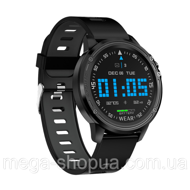 Мужские Сенсорные Умные Смарт Часы Smart Watch NL-87-BG с Тонометром ...