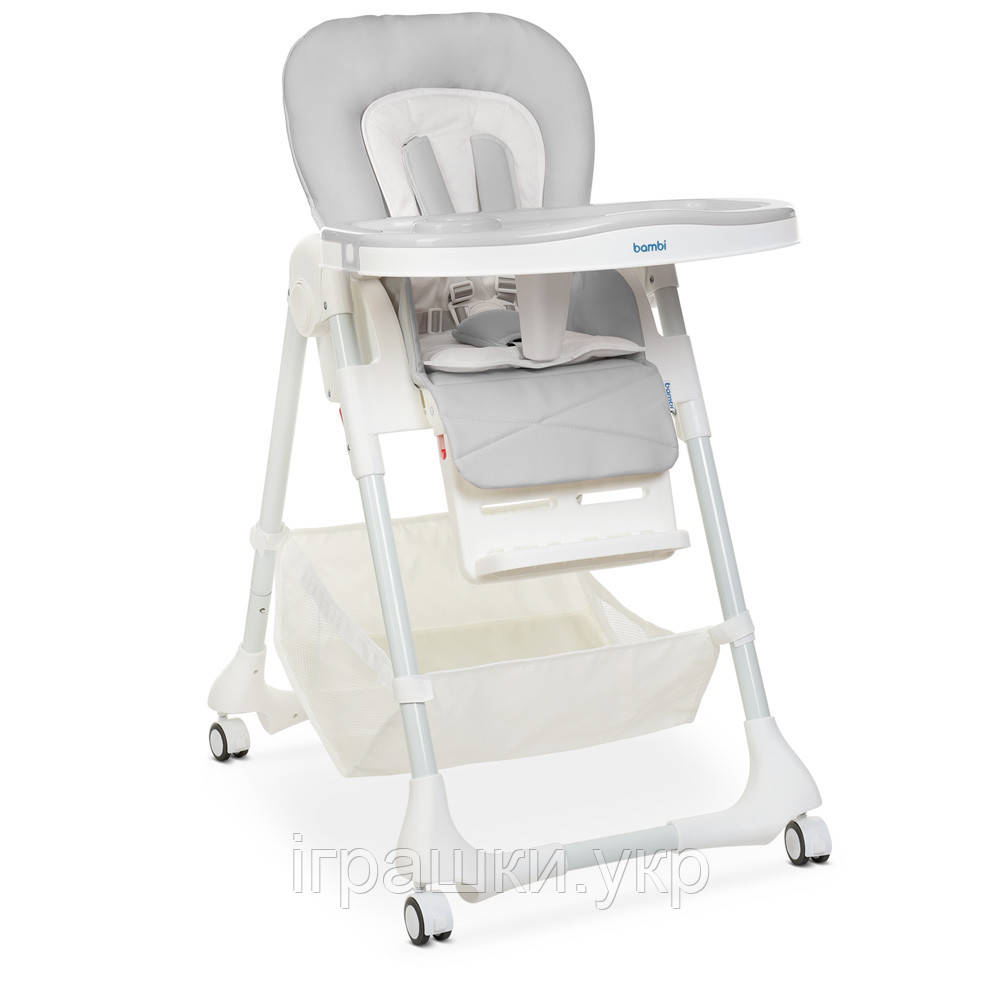 Стільчик для годування Bambi M 3822 Gray