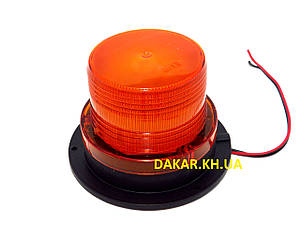 Проблисковий маяк під болти EMR 10 Emir 12 V 24V жовтий мигалка діодна