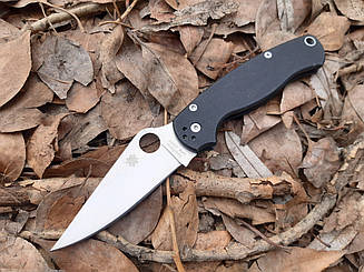 Складний ніж Spyderco USA Military Black