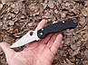 Складний ніж Spyderco USA Military Black, фото 5
