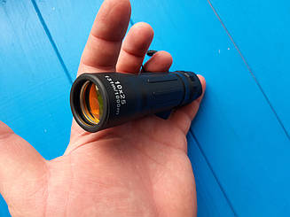 Компактный и удобный монокуляр 10X25