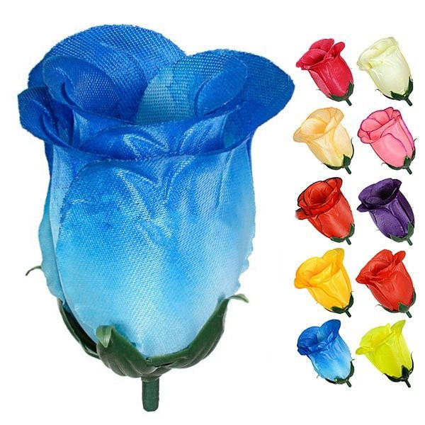 Бутон троянди атлас 7.5 см(100 шт в уп), фото 1