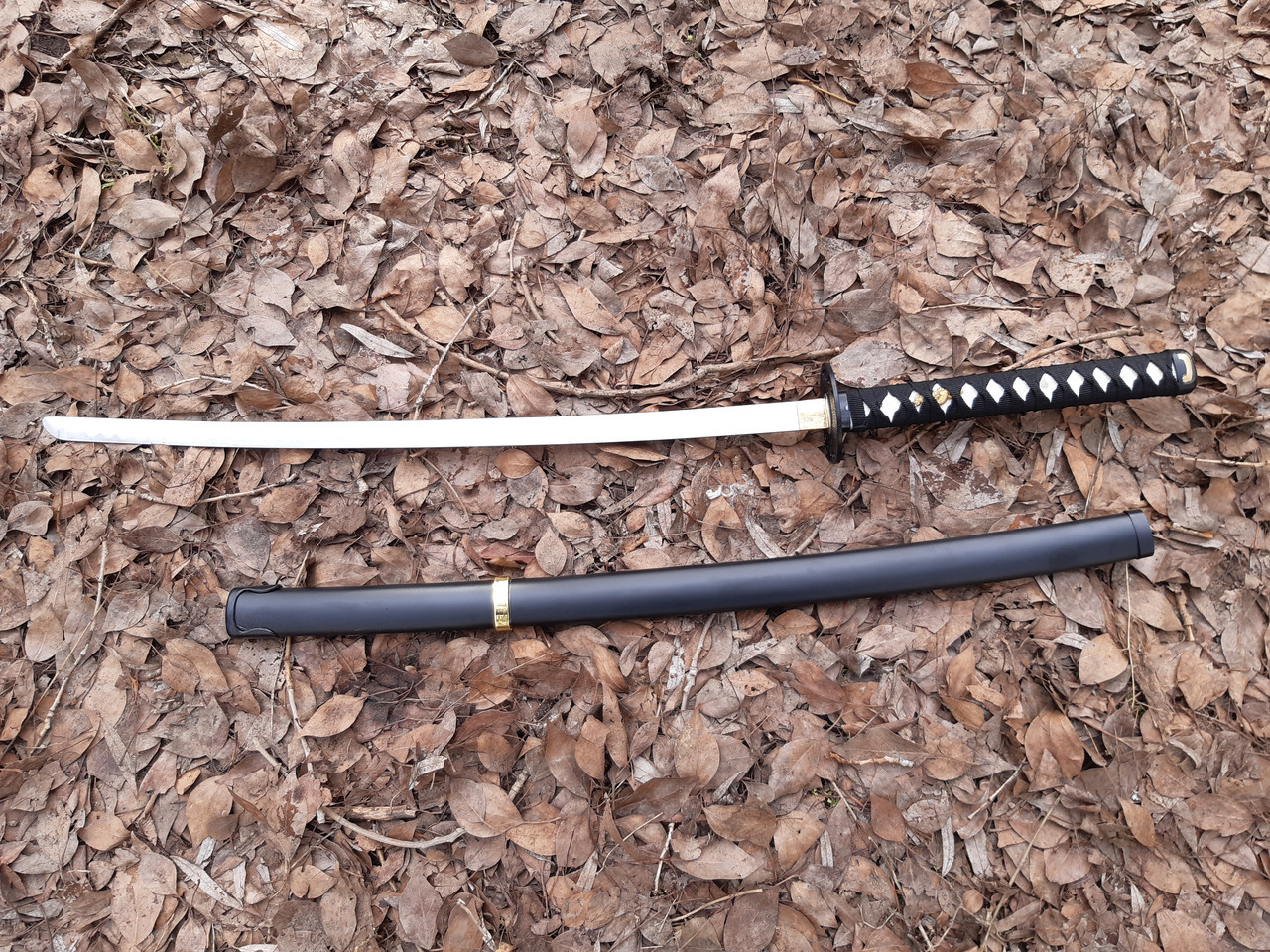 Самурайський меч катана на підставці "Якогама" +подсавка