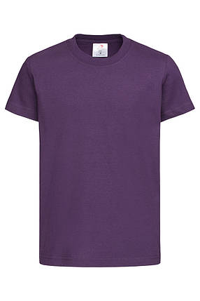 Футболка дитяча фіолетова з круглим вирізом Stedman - DBYCT2200, фото 1