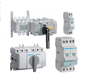 Перемикачі введення резерву HAGER