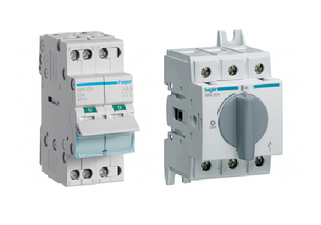 Вимикачі навантаження HAGER