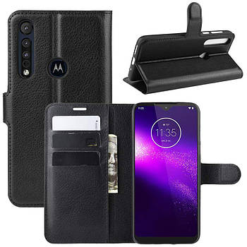 Чохол-книжка Litchie Wallet для Motorola One Macro / Moto G8 Play Black