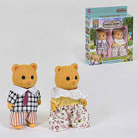 Набор флоксовых фигурок Happy Family "Счастливая семья" 012-02 С игрушка флоксовые животные