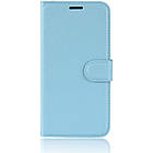 Чохол-книжка Litchie Wallet для Motorola Moto E6 Plus Blue, фото 4