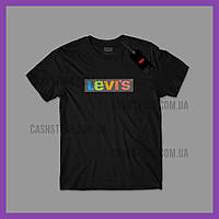 Футболка Levis 'Graphic Crewneck' с биркой | Левайс | Черная