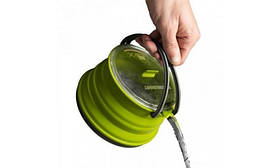 Чайник Sea To Summit X-Pot Kettle 1,3 L Зелений, складний, термостійкий силікон