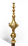 Односвічник виносний латунний, фото 2