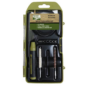 Набір для чистки нарізної зброї Tac Shield 12 Piece Rifle Cleaning Kit - .22/.30 Caliber 03967 .22/.223/.225/5.56мм