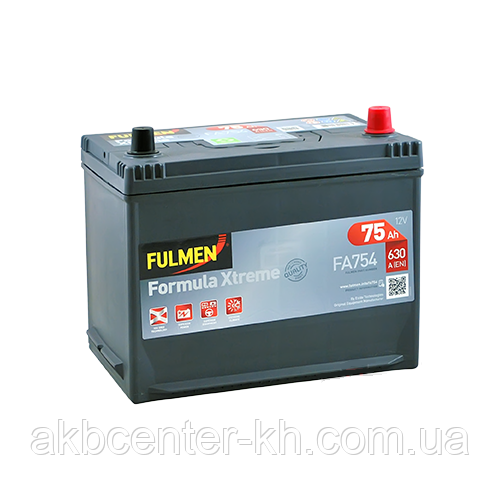 Автомобільний акумулятор FULMEN Formula Xtreme JP 6СТ- 75Aз 630A R