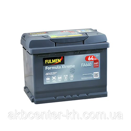 Автомобільний акумулятор FULMEN Formula Xtreme 6СТ-64Aз 640A R, фото 1