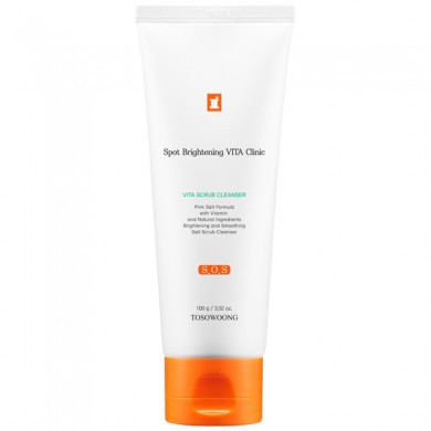 Очищаючий скраб для обличчя Tosowoong Vita Clinic Vita Scrub Cleanser 100 г (8809179106092)