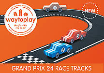Гнучка автодоріжка ТМ Waytoplay Grand Prix (24 дорожні частини, довжина 384 см), фото 5