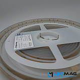 Світлодіодна стрічка RISHANG 2835/128 12Вт 24В IP67 10мм Нейтральний білий 4000К CRI90, фото 7