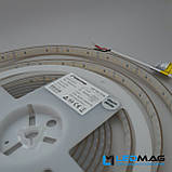 Світлодіодна стрічка RISHANG 2835/128 12Вт 24В IP67 10мм Нейтральний білий 4000К CRI90, фото 8