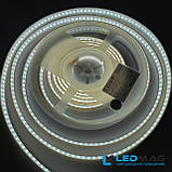 Світлодіодна стрічка RISHANG 2835/128 12Вт 24В IP67 10мм Нейтральний білий 4000К CRI90, фото 2