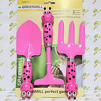 Greenmill Садовый набор розовый Kids