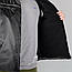 Чоловічий зимовий жилет Новатор, на флісі, тканина Oxford, колір - чорний, фото 4