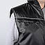 Чоловічий зимовий жилет Новатор, на флісі, тканина Oxford, колір - чорний, фото 6