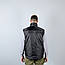 Чоловічий зимовий жилет Новатор, на флісі, тканина Oxford, колір - чорний, фото 3
