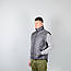 Чоловічий зимовий жилет Новатор, на флісі, тканина Oxford, колір - сірий, фото 4