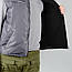 Чоловічий зимовий жилет Новатор, на флісі, тканина Oxford, колір - сірий, фото 5