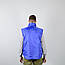 Чоловічий зимовий жилет Новатор, на флісі, тканина Oxford, колір - волошковий, фото 3
