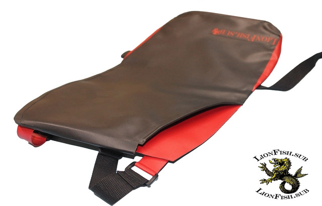 Сумка LionFish.sub для сбора Рыбы, Раков, Морепродуктов, нагрудный фартук «Питомза» (карман с правой стороны)