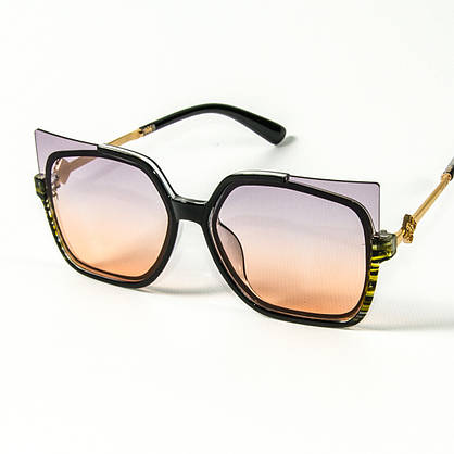 Жіночі сонцезахисні окуляри котяче око дзеркальні (арт. 202346), фото 5