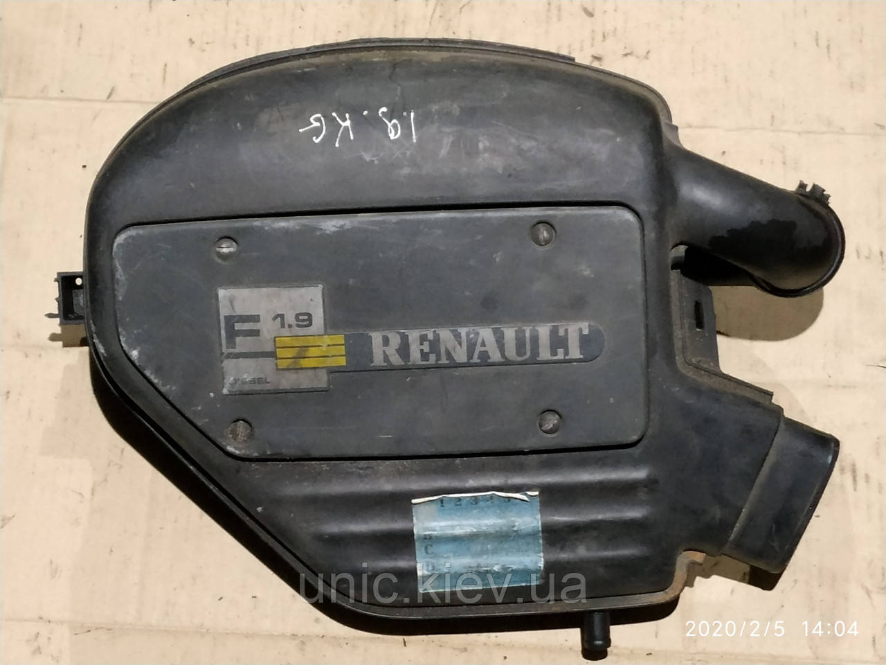 Резонатор (корпус) воздушного фильтра Рено Канго 1.9 б/у: продажа, цена ...
