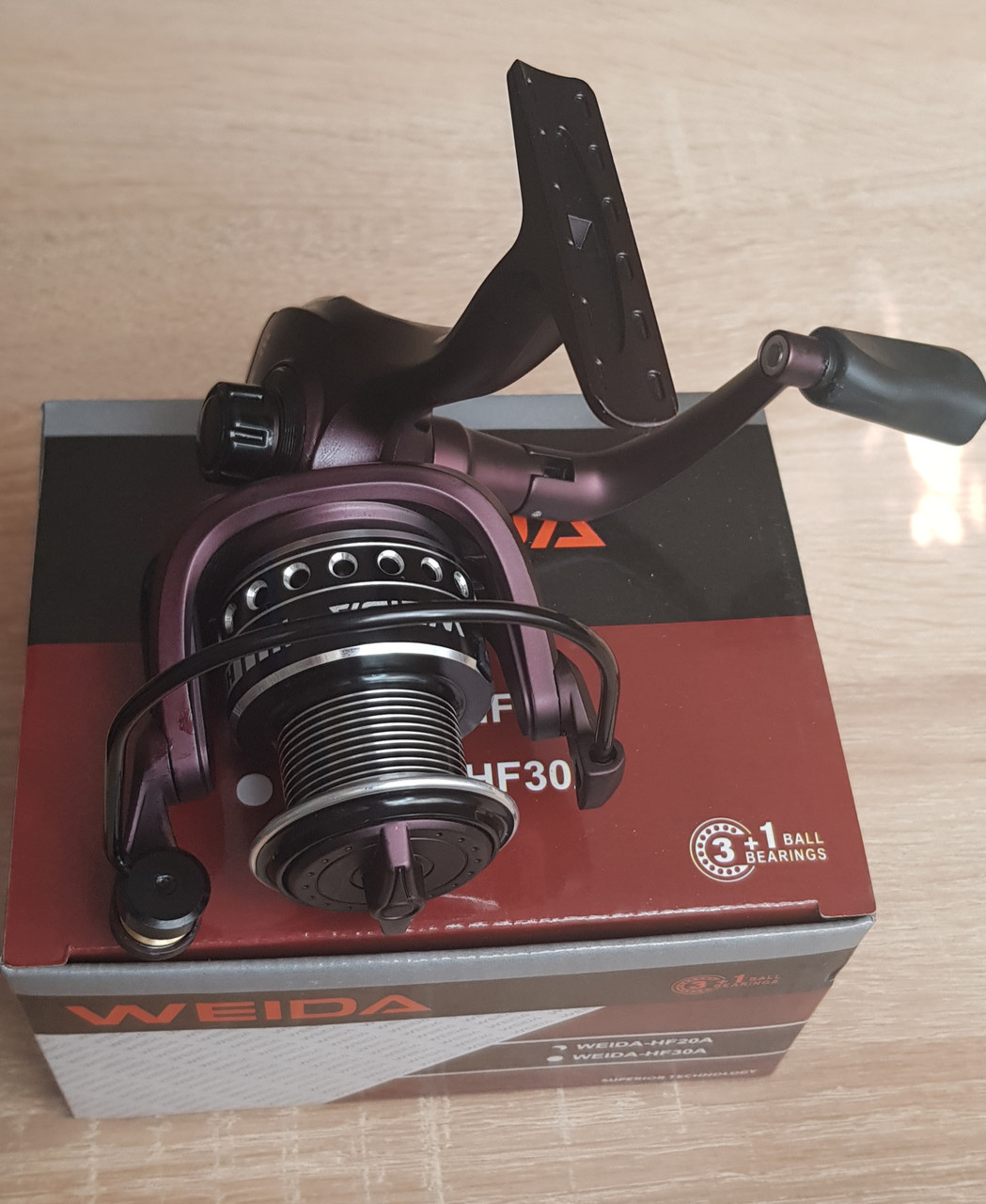 Котушка рибальська Weida HF30A 3+1