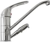 Змішувач з вбудованим дозатором рідини Blue Water Michigan для кухонної мийки