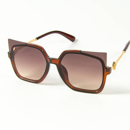 Жіночі сонцезахисні окуляри котяче око дзеркальні (арт. 202346), фото 4