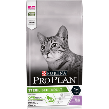 Сухий корм для кішок Pro Plan Sterilised Про План для стерилізованих котів і кішок з індичкою 10 кг