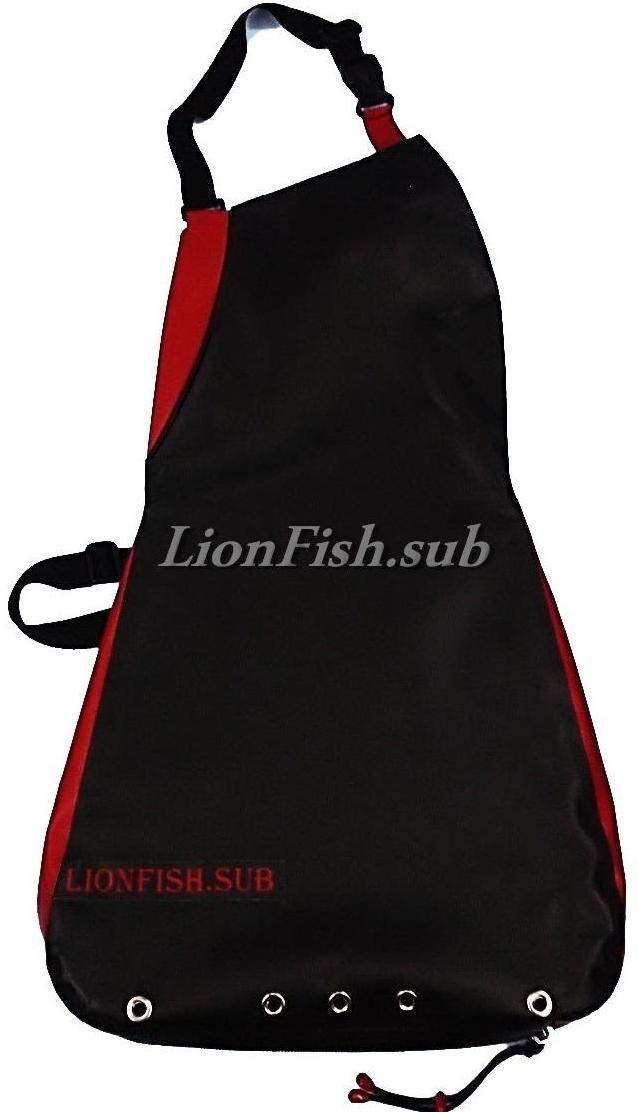 Сумка LionFish.sub для сбора Рыбы, Раков, Морепродуктов, нагрудный фартук «Питомза» (карман с правой стороны)