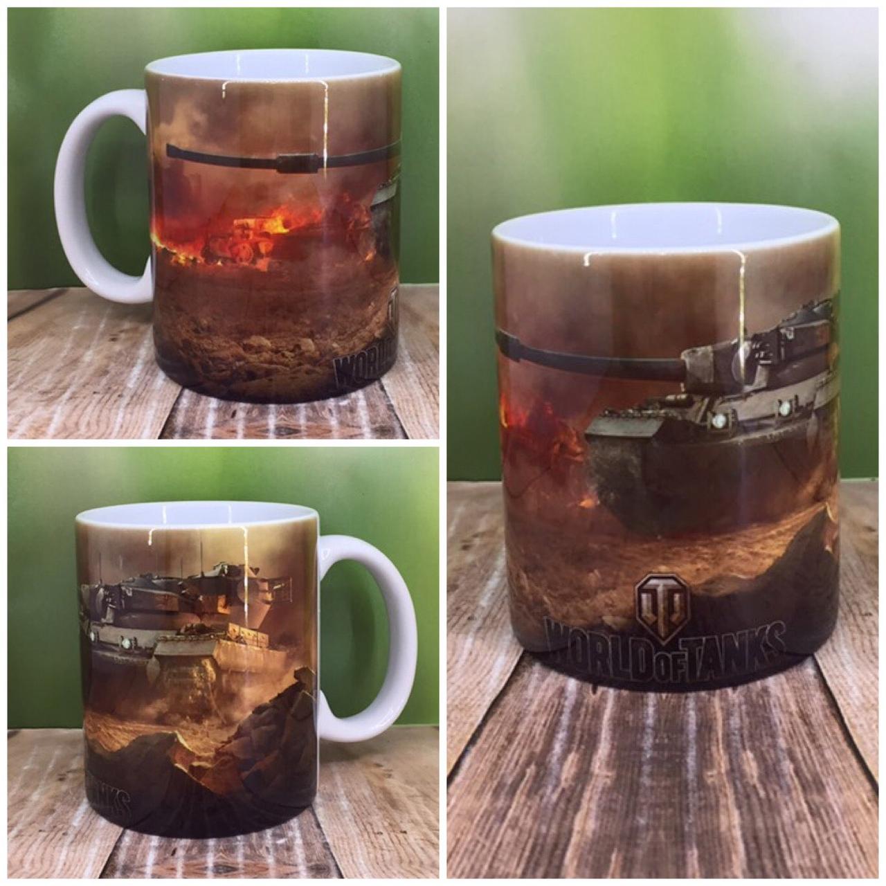 Друк на чашках,Чашка "World of Tanks"