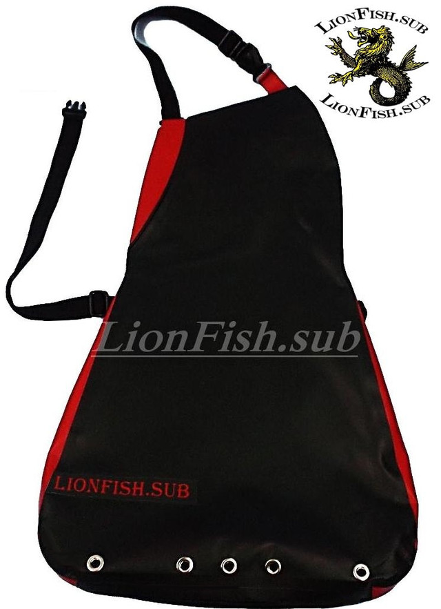 Сумка для Раков и Рыбы LionFish.sub. Нагрудная Питомза из ПВХ материала