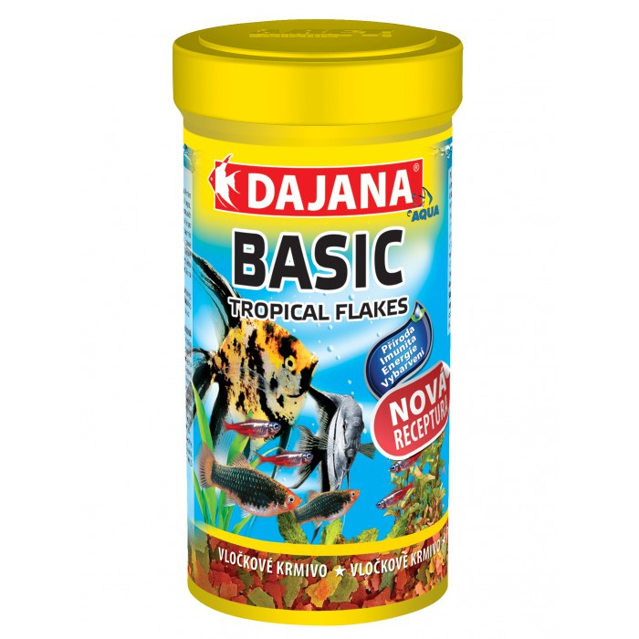 Корм Dajana Tropical Basic 1 л (200 г) пластівці для всіх видів тропічних риб