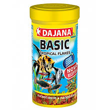 Корм Dajana Tropical Basic 1 л (200 г) пластівці для всіх видів тропічних риб