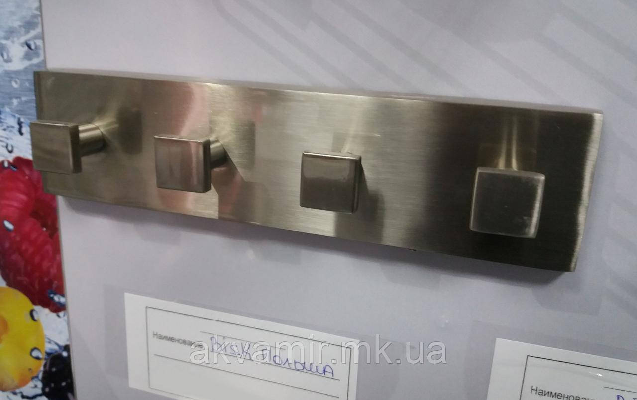 Гачки планка четвірка Nord BISK настінний нерж. сталь